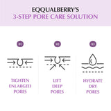 EQQUALBERRY Purple PDRN Pore Minimizing Serum – Vegan Collagen & Peptides for Pore Refining & Skin Elasticity | Niacinamide & CICA Exosome for Calming | Korean Glass Skin, 1.01 FL OZ