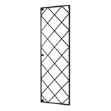 Giant Wall Trellis, 8 Foot Tall (96” high by 32” Wide), for Outdoor Climbing Plants, Sturdy Rectangular Shaped Metal Frame with Lattice Design