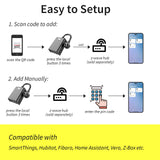 Minoston 800 Series Z-Wave Plug, Outdoor Zwave Smart Plug with 2 Individual Outlets, Waterproof Z-Wave Smart Outlet for Christmas Lights Compatible with SmartThings, Alexa, Zwave Hub Required (MP24Z)