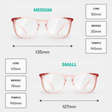 Stoggles Square Z87.1 Certified Polycarbonate Safety Glasses, Scratch & Shatter-Proof, Blue-Light & UV Blocking Lens, Top & Side Shields, Anti-Fog Dip Coated, Durable, Protective & Stylish Eyewear