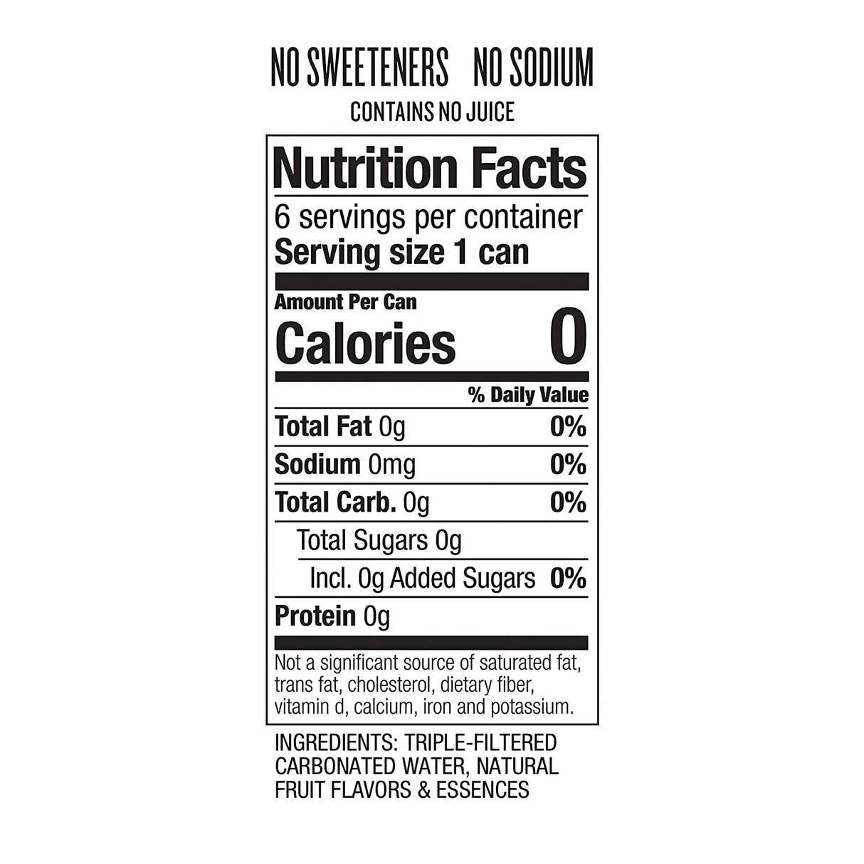 POLAR 100% Natural Seltzer Jr - 24 Pack - The Impossibly Good Collection Variety - No Sugar, Juice, or Sweeteners -7.5 FL OZ