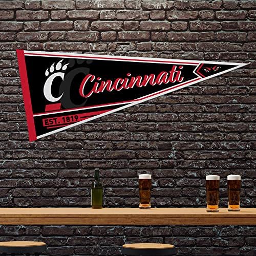 Rico Industries NCAA Classic 12" x 30" Felt Wall Décor Pennant - Great for Home/Bed Room/Man Cave Décor