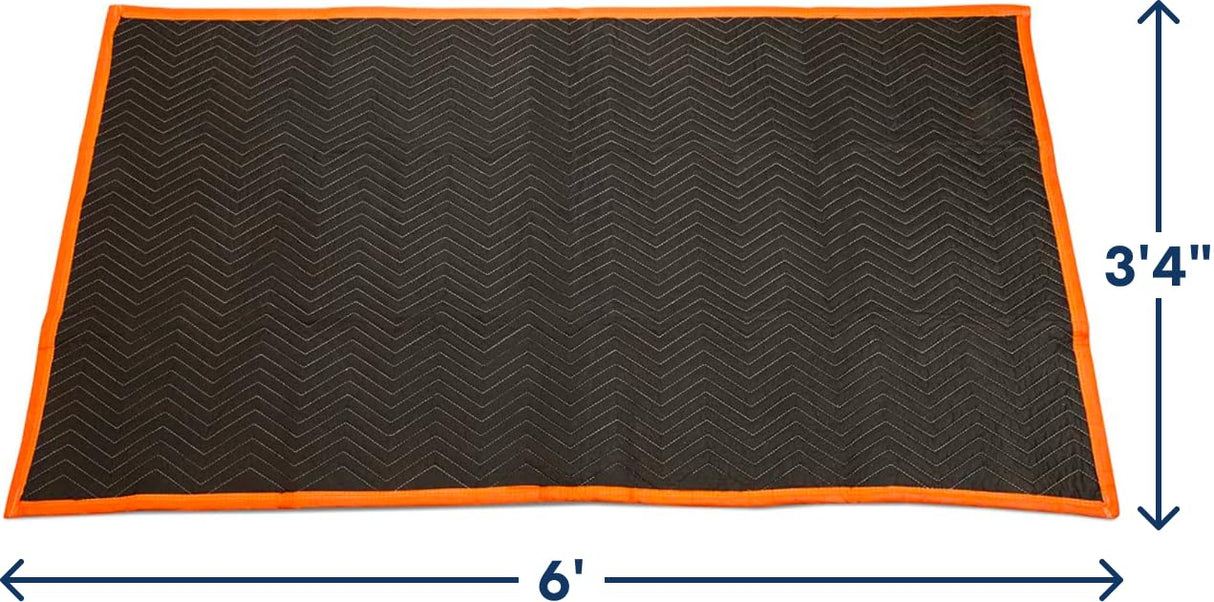 Simpli-Magic Heavy Duty Padded Moving Blankets 72" x 40" – 12 Pack – Packing Blankets, Furniture Covers for Moving