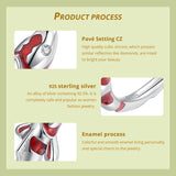 VOROCO Sterling Silver adjustable Rings Gold Plating trendy personality Fish Rings for Women and (koi fish)