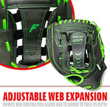 Franklin Sports Youth Teeball Gloves - Shok Sorb Kids Baseball + Teeball Mitt - Boys + Girls Fielders Gloves for Teeball, Baseball + Softball - 10.5" Inch Glove - Multiple Colors