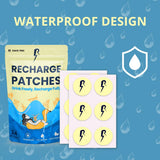 The Recharge Patch 24-Pack: Recovery Patches Cruise Essentials 2025 Women Festival Essentials Travel Essentials Cruise Ship Accessories Travel Size Toiletries Rebound Patches Must Haves for Energy