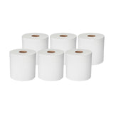 AmazonCommercial 2-Ply White 7.6' Center Pull Paper Towels |Bulk for Business | centerfeed Hand Towels |Compatible with Universal Dispensers|FSC Certified |600 Sheets per Roll (6 Rolls)(7.6 x 9 Sheet)