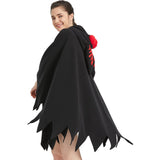 Unisex Mothman Costume Mothman Cosplay Hooded Christmas Costumes Party Cape