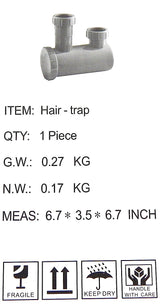 Salon Shampoo Bowl Hair Trap UPC Certified