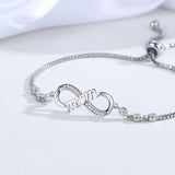 RAYSTAR Birthday Gifts for Mom from Daughter/Son, Happy Birthday Moms Card, Mom Birthday Gifts, Cool Mother Bday Presents Ideas Infinity Love Bracelets for Mum