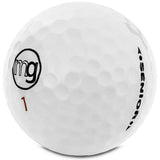 MG Golf Balls Senior Longest with Speed, Distance, & Maximum Enjoyment (1-Dozen) Choose from Classic White or Optic Yellow