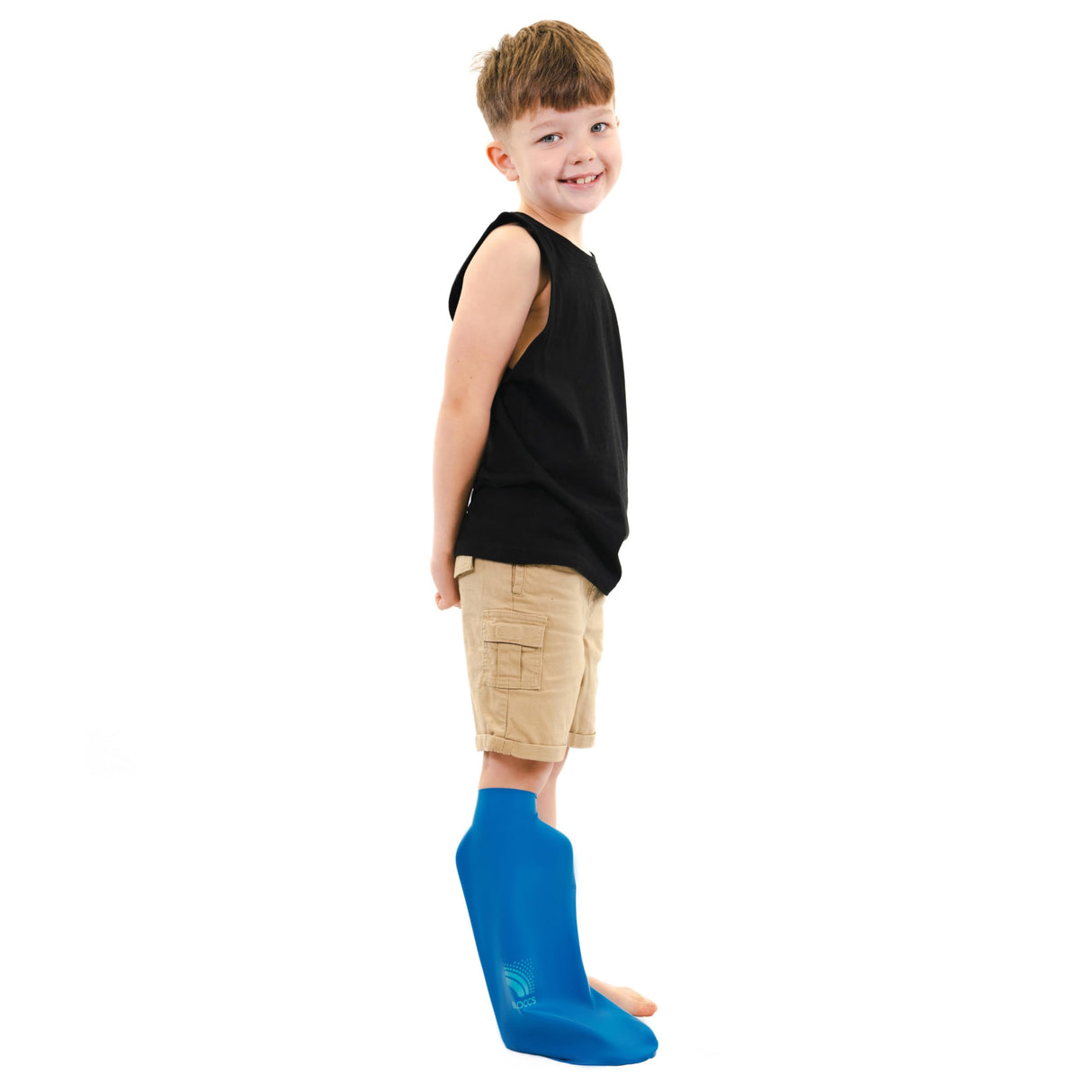 Bloccs 100% Waterproof Cast Covers for Shower Leg Kids- Swim Cover, Cast Bag for Bath. Durable Cast Sleeve for Swimming - #CL78-S Small