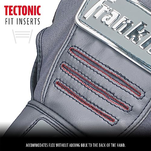 Franklin Sports MLB Baseball Batting Gloves - CFX Pro Adult + Youth Batting Glove Pairs - Baseball + Softball Batting Gloves - Multiple Sizes + Colors