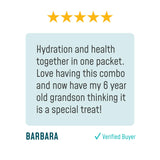 FlavCity Fruit Punch Electrolytes Powder Packets - 28 Hydration Packets - No Added Sugar - Hydration Powder with Real Fruit & Unrefined Sea Salt - Keto & Gluten-Free (28 Stick Packs)