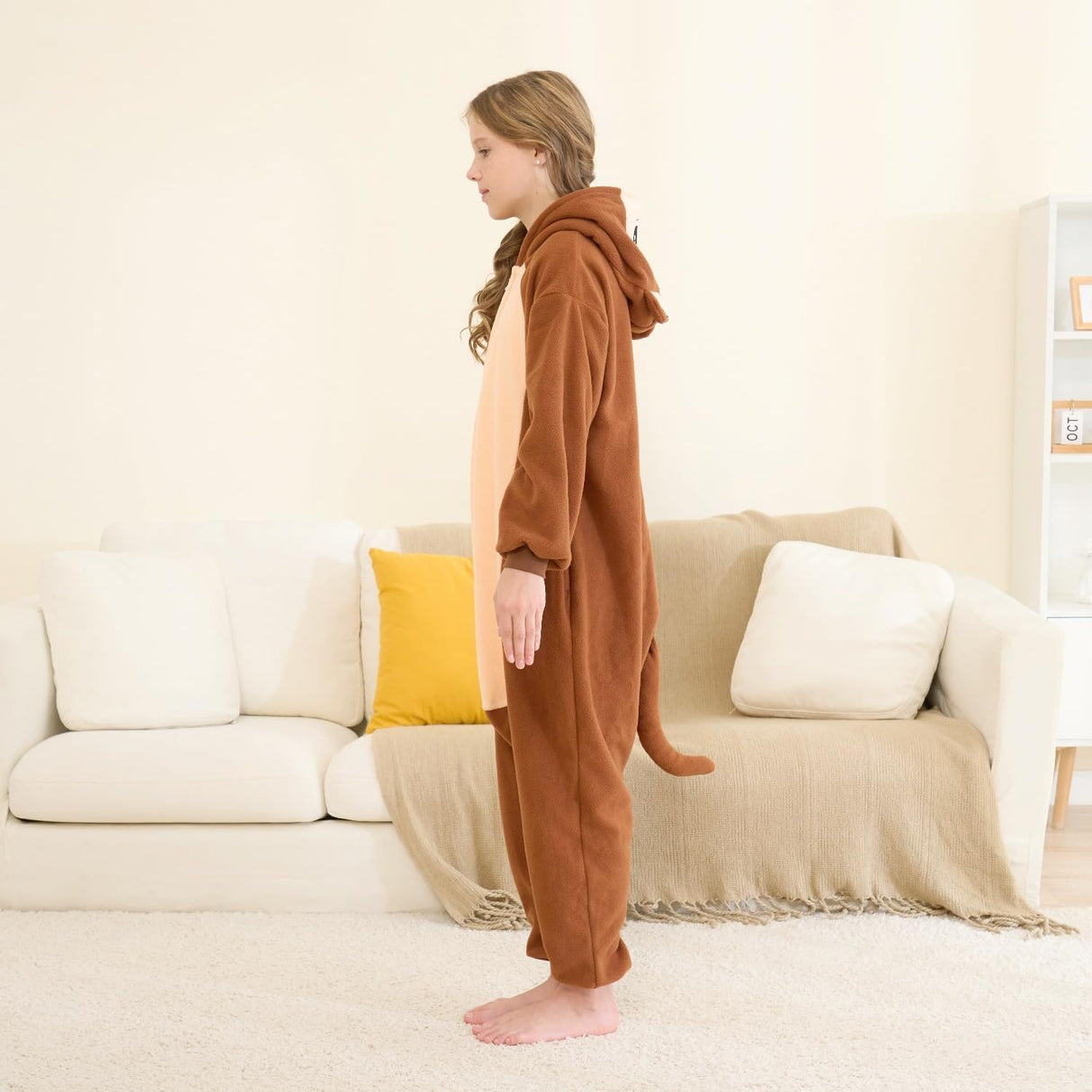 Joyxiam Kids Onesie Animal One-piece Pajamas Halloween Cosplay Costume Christmas Pjs 10-12 Years