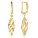 YAUVC 14K Gold Earrings for Women Gold Hoop Dangle Drop Earrings for Women