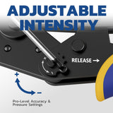 haisstronica Crimping Tool for Insulated Electrical Wire Connectors-AWG 22-10 Ratchet Crimper Tools-Racheting Wire Crimping Tools-Available for Insulated Connectors and Wire Terminal HS-9327