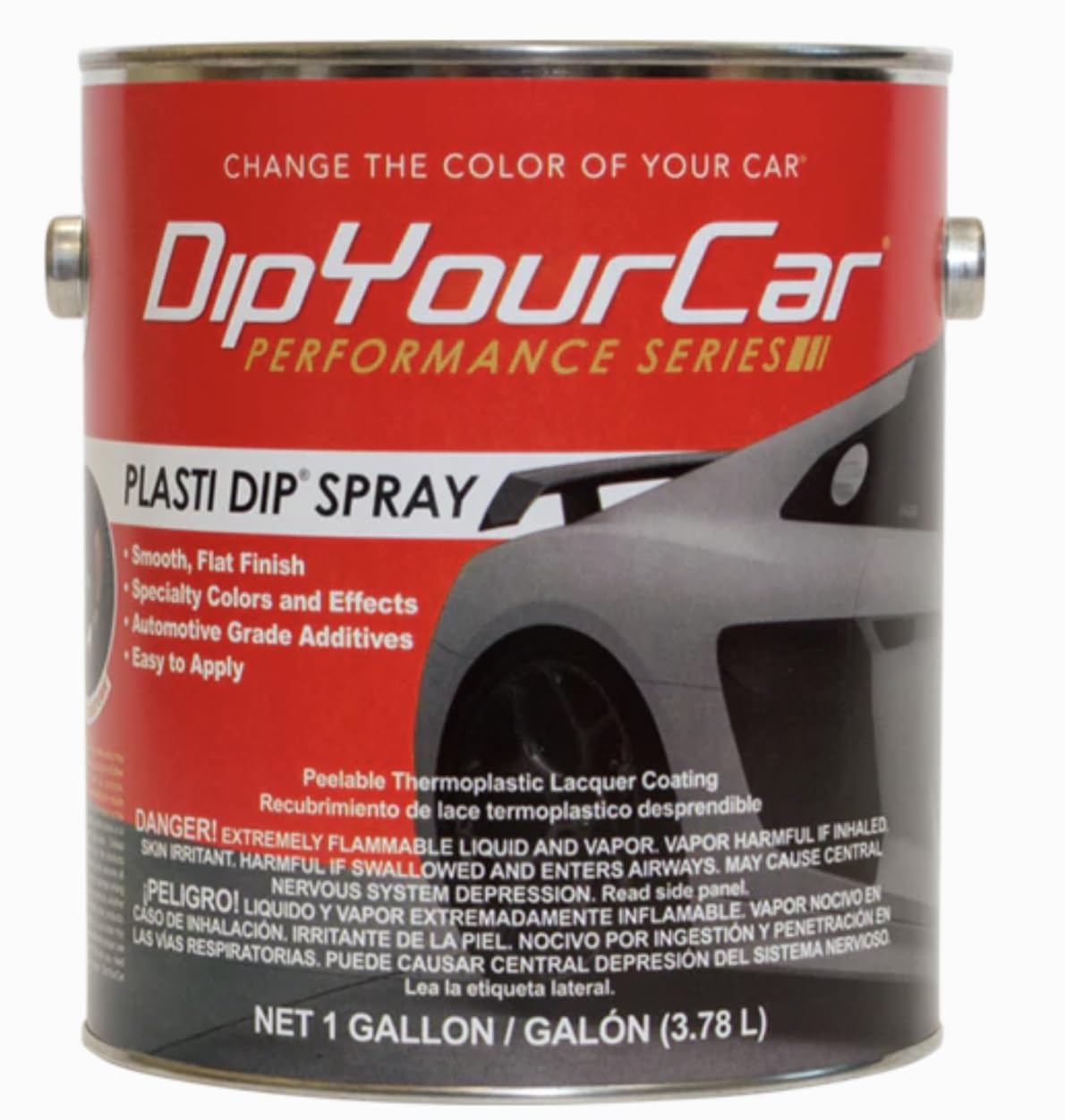 Plasti Dip Spray – Vintage Gold (1 Gallon) Performance Series Topcoat – Metallic Rubber Coating for Cars, Wheels, Trim – Spray-On, Peelable, Durable Finish