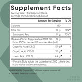 Sports Research Organic MCT Oil - Keto & Vegan MCTs C8, C10, C12 from Coconuts - Fatty Acid Brain & Body Fuel, Flavorless, Non-GMO & Gluten Free - Perfect in Coffee, Tea & Protein Shakes - 16 oz