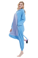 HvnTjvn Animal Donkey Onesie adult Jumpsuit Unisex One-Piece Pajamas Cosplay Costume Sleepwear for Halloween christmas Women Men M