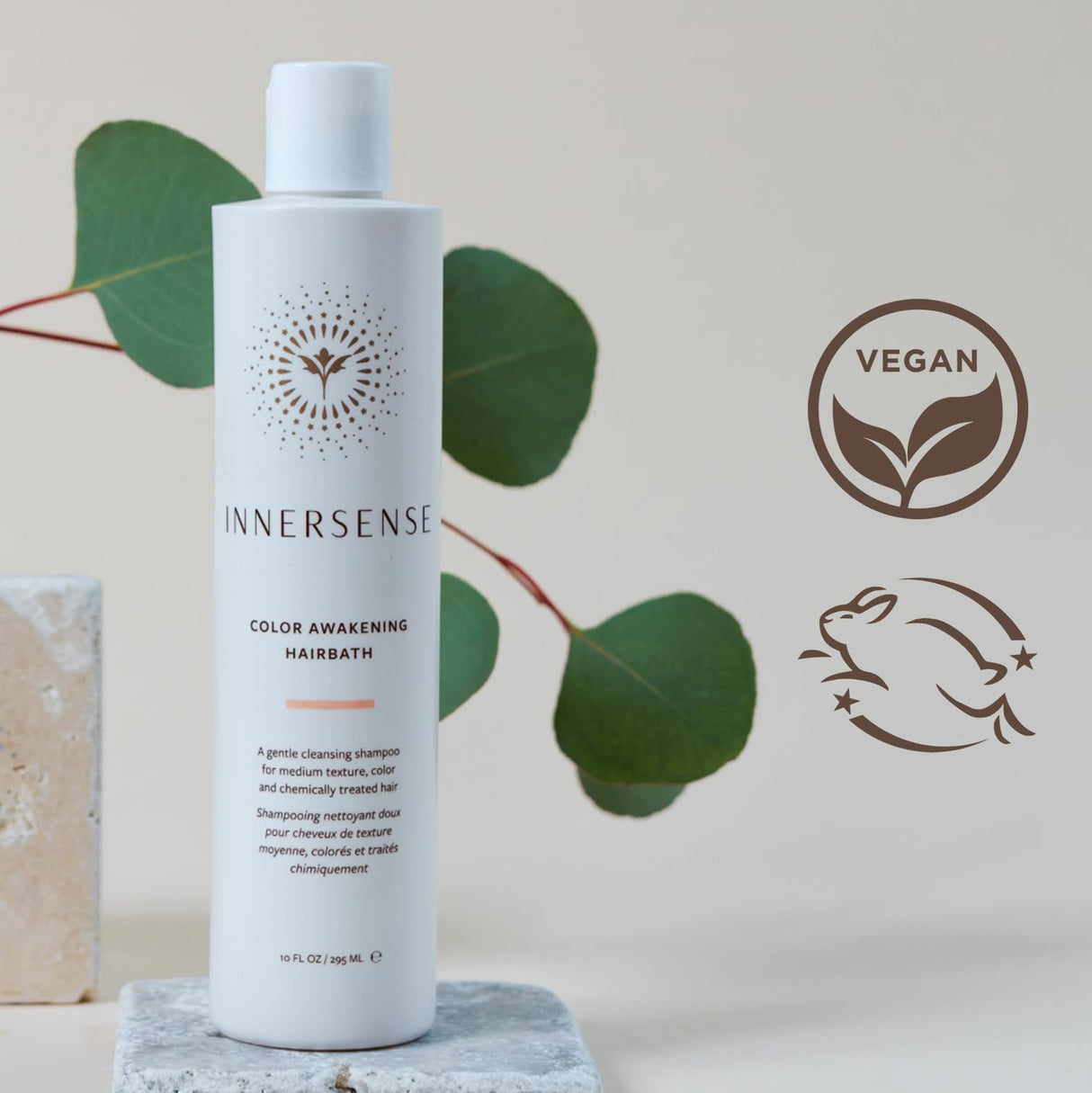 INNERSENSE Organic Beauty - Natural Color Awakening Hairbath Shampoo | Non-Toxic, Cruelty-Free, Clean Haircare (32oz Refill Pouch)
