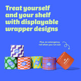 Who Gives A Crap | 100% Recycled Toilet Paper, 16 Rolls, 330 Sheets, Soft & Strong, Virgin Tree Free, Bulk Toilet Paper