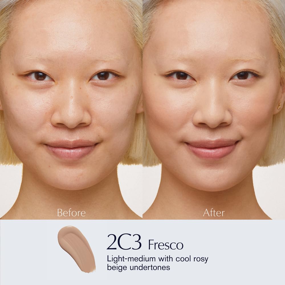 Estée Lauder Double Wear Sheer Matte Foundation SPF 19 | 12-Hour Wear, 1.0 Fl Oz, 2C3 Fresco