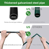 4.9x8.5FT Garden Arch Trellis for Climbing Plants Outdoor