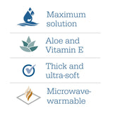 Stryker - Sage Comfort Bath Cleansing Washcloths - 6 Packages, 48 Cloths - Fresh Scent, No-Rinse Bathing Wipes, Ultra-Soft and Heavy Weight Cloth, Hypoallergenic