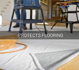 CoverGrip 8 oz Canvas Safety Drop Cloth, 3.5' x 12'