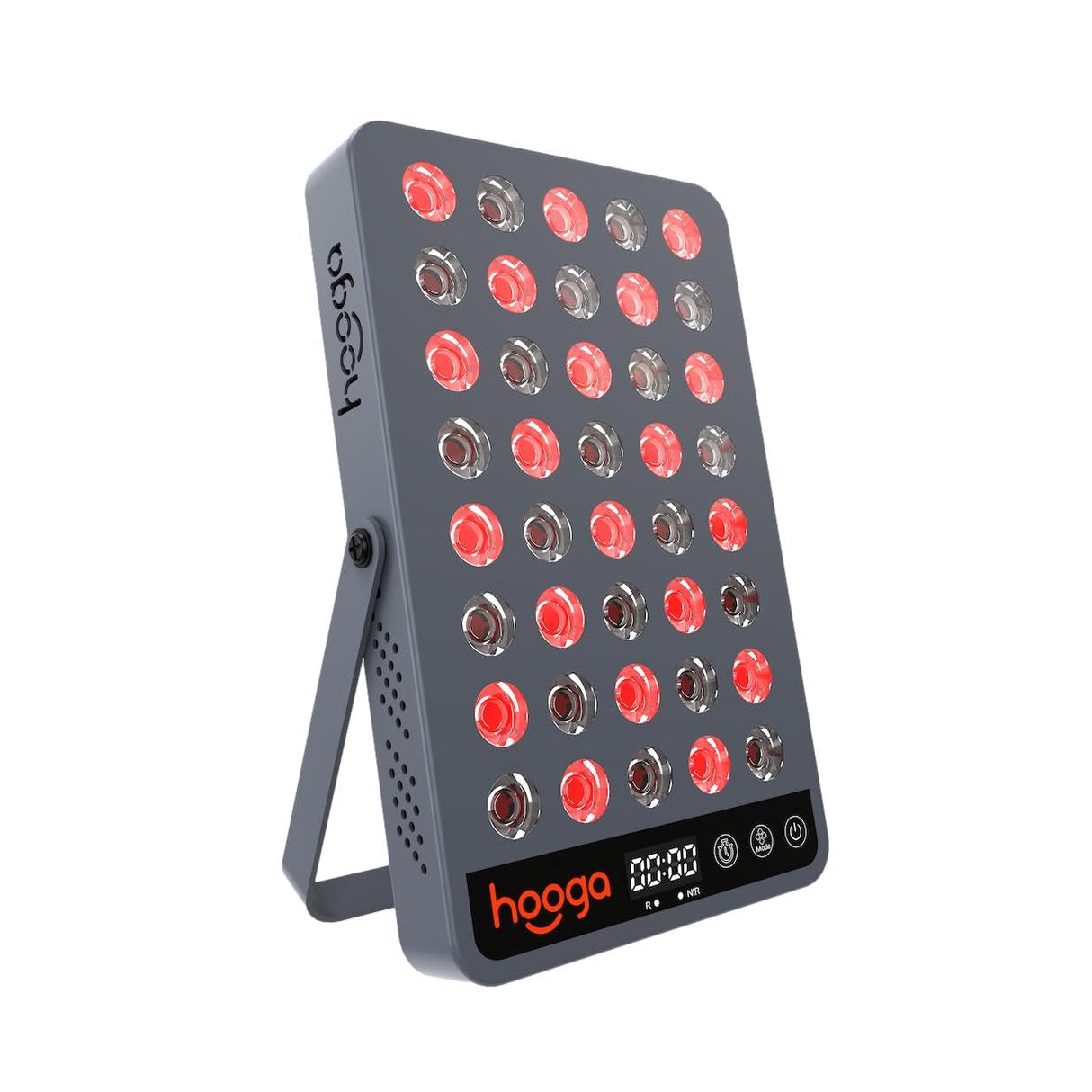 Hooga Red Light Therapy, 660nm 850nm Near Infrared Light Therapy with Timer, Built in Stand, Clinical Grade High Power Output for Skin Health, Pain Relief, Muscle Recovery, Performance. HG200