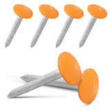 Survey Markers Stakes Property Line Marker Low Profile Boundary Markers - 6 Pack Orange