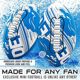 Franklin Sports NFL Team Mini Footballs - Youth 8.5" Official NFL Licensed Football + Air Pump Set