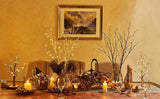 Birchlitland Lighted Brown Branches 32IN 100 LED with Timer Battery Operated, Artificial Tree Branch with Warm,Willow Branch Lights for Home Bedroom Fireplace Christmas Holiday Decoration