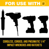 TGFTGF Impact Hex Head Allen Wrench Drill Bit Set, 24PCS, 4-inch (Metric & SAE), Premium S2 Steel 1/4" Hex-Shank Hex Bit Set, CNC Machined Magnetic Screwdriver Bit Set, Storage Box, Automotive Home