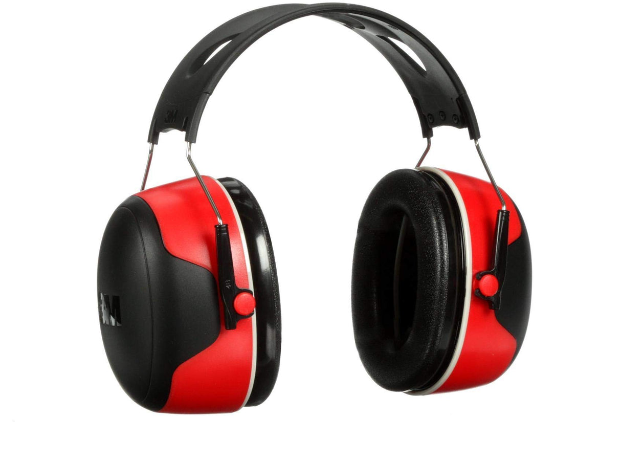 3M Pro-Grade Earmuff, Noise Reduction Rating (NRR) 30 dB, Lightweight & Adjustable Ear Muffs, Reduce Pressure Points For All-Day Comfort, Steel Wire Headband With Rubber Overmold Design (90565-4DC-PS)