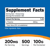 Nutricost L-Theanine Powder 100 Grams - Gluten Free & Non-GMO