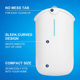INRAGEO Flying Insect Trap & 5 Cartridges - Compatible with Refills