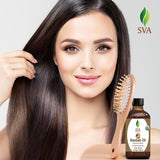 SVA Baobab Seed Oil Organic - 4 Fl Oz – 100% Natural Cold Pressed Organic Baobab Oil - for Face, Skin Care, Hair Care, Scalp Massage & Body Massage – Carrier Oil with Dropper