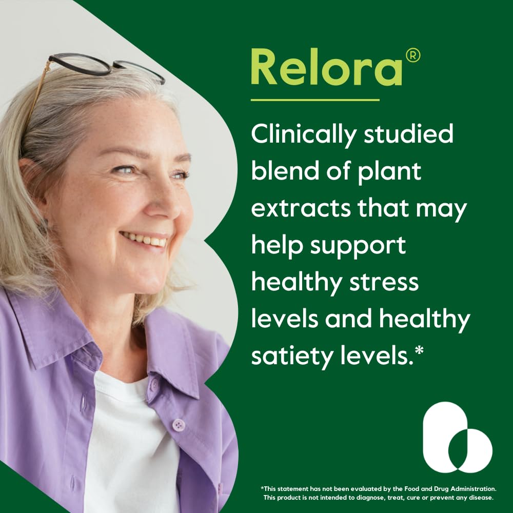 BESTVITE Filler-Free Relora 250mg (120 Vegetarian Capsules) – Clinically Researched – No Stearates – Vegan – No Fillers – Supports The Management of Occasional Stress*