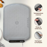 Plateful Warming Mat for Food - Food Warming Mat for Buffets Party, Electric Heating Trays/Pad Warmer for Countertop, Warm Tray to Keep Plates Hot for Kitchen, Party