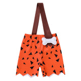 Baby Costume: Kids Caveman Historical Stone Age Birthday Outfit for Baby Boys Halloween Fancy Dress Up Christmas Party Photo Shoot Clothes Boy 5-6 Years