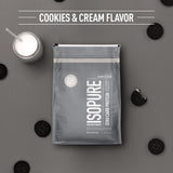 Isopure Zero Carb 100% Pure Whey Isolate Protein Powder, Lactose Free, Gluten Free, With Vitamins, Cookies & Cream, 25g Protein Per Serving, 7.5 Lbs, 110 Servings (Packaging May Vary)