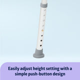 Medline Shower Chair Without Back, Bath Bench Supports up to 400 lbs, Gray