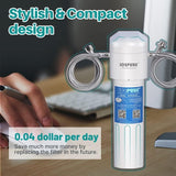 ICEPURE Under Sink Water Filter System, 3 Years or 22000 Gallons Ultra High Life NSF/ANSI 42 Certified, Removes Heavy Metals,Chlorine,Direct Connect Under Counter Drinking Water System, USA Tech