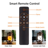 Marlrin USB Rechargeable Lanterns 2 Pack with Remote Control 4 Modes Lights