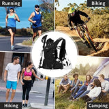 Hydration Pack Backpack, Lightweight Water Backpack with 2L Leakproof Hydration Bladder Daypack for Men Women,Running Hydration Vest for Outdoor Trail