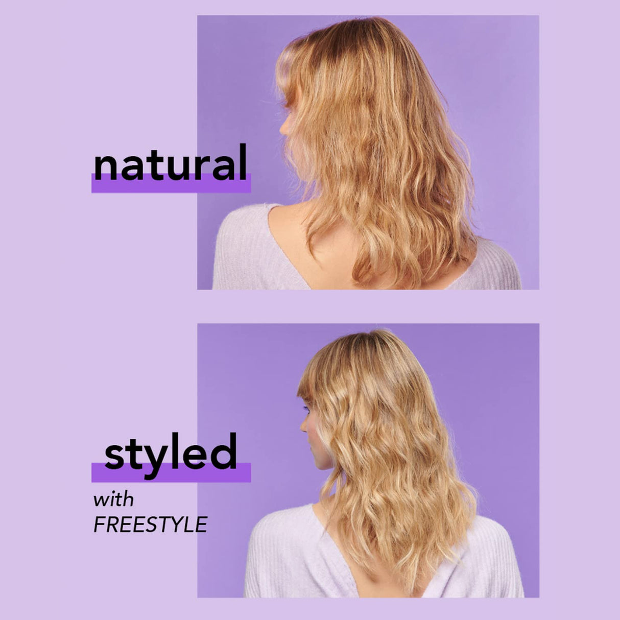 Instyler Freestyle Ceramic Styling Wand | Salon Quality at Home | Ionic Tip Barrel | Dual Voltage Tool | Ceramic Heated Bristles | Frizz Reducing Brush