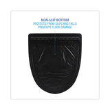 Boardwalk BWK UMBB P000I006M0021430L1 Urinal Mat 2.0, Rubber, 17-1/2" Width, 20" Length, Black (Pack of 6)