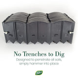 Dalen HammerEdge Pound in Edging - 1 Pack, Black